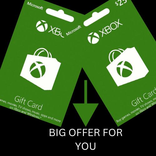 NEW XBOX GIFT CARD 2024